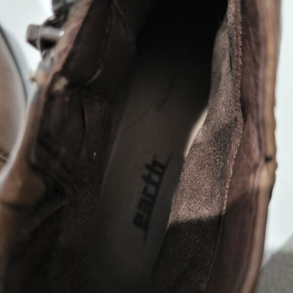 Earth Womens Brown ANKLE BOOTS SZ 8B - Picture 8 of 9